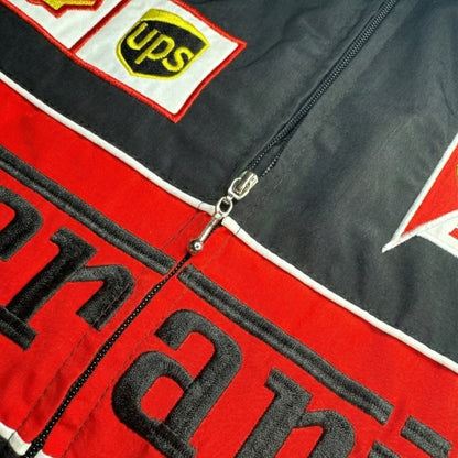 The '90s Black Racing Bomber