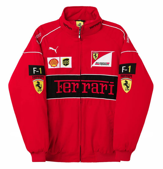 The '90s Red Racing Bomber